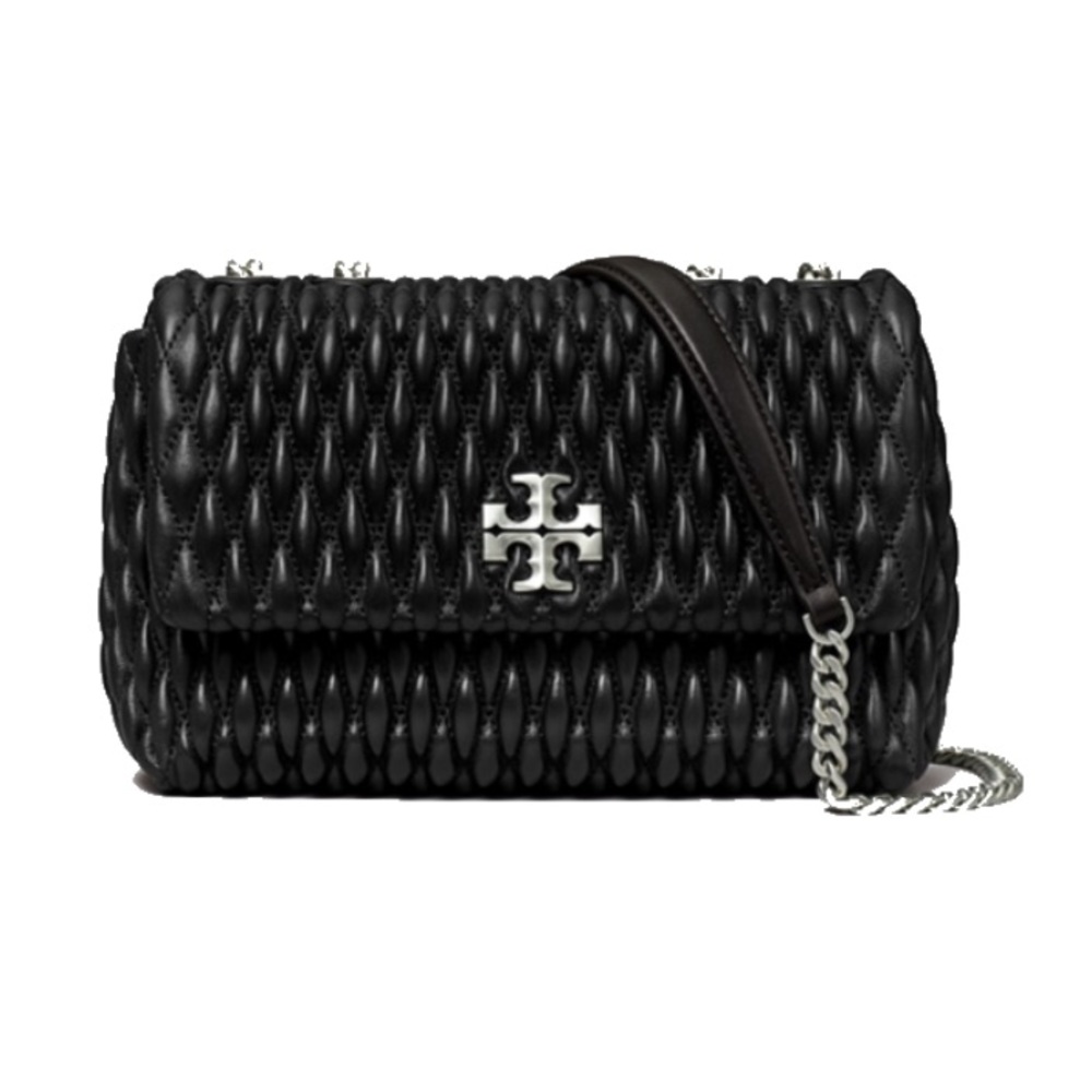 Tory Burch Kira Ruched Black bag